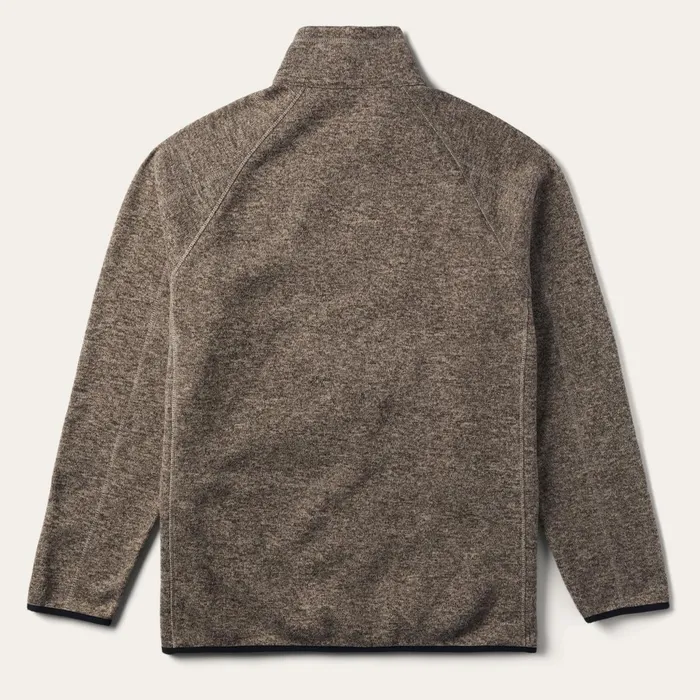 Sweaters and Hoodies Men Stetson Tan Bonded Knit Sweater Tan