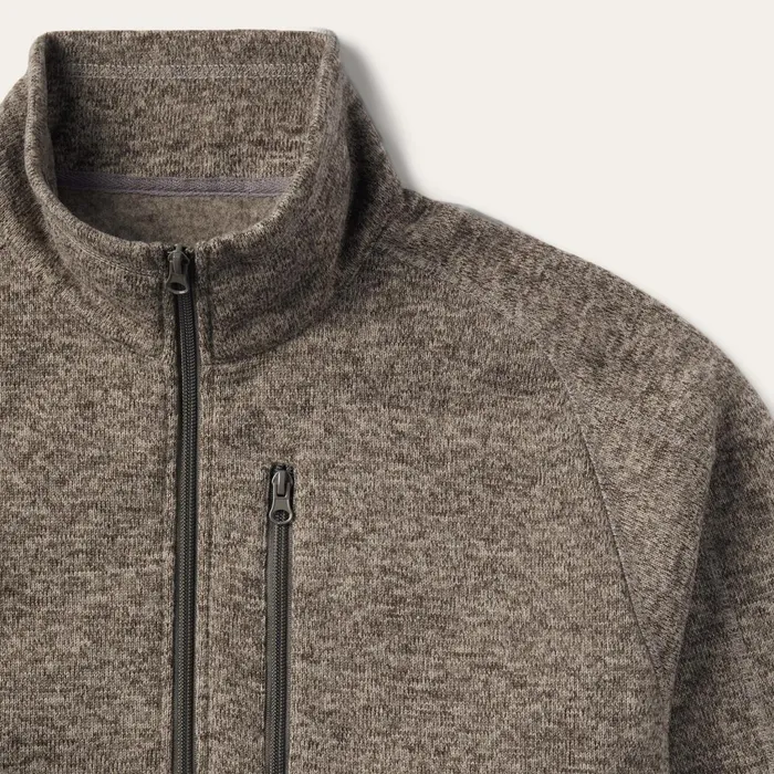 Sweaters and Hoodies Men Stetson Tan Bonded Knit Sweater Tan