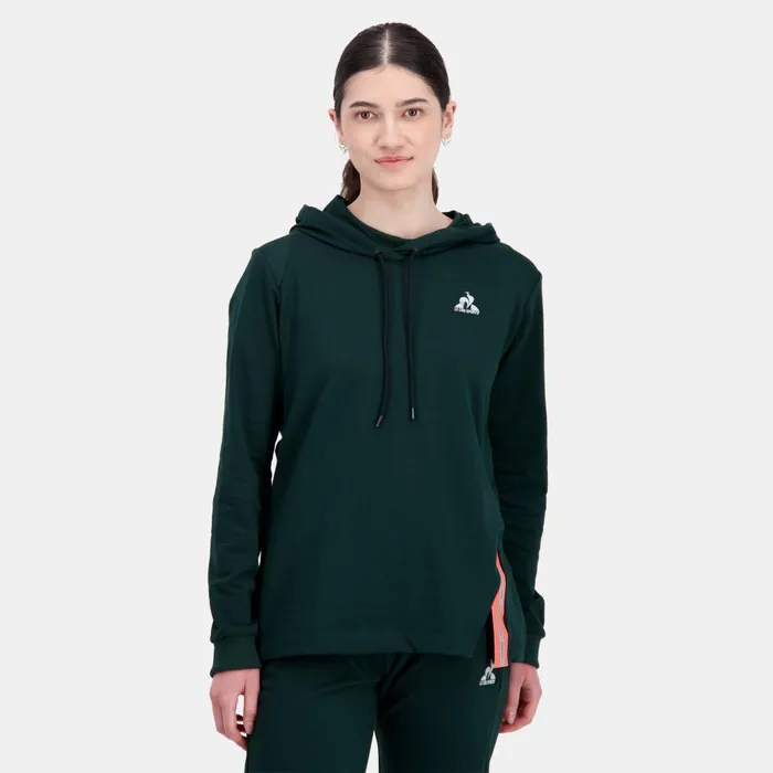 Sweatshirts And Hoodies Women Le Coq Sportif Training Performance Hoodie Scarab