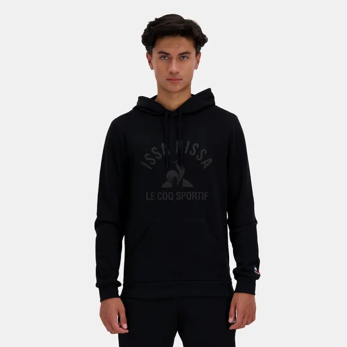 Sweatshirts Men Le Coq Sportif OGC Nice Hoodie Black