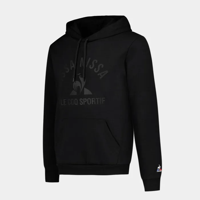 Sweatshirts Men Le Coq Sportif OGC Nice Hoodie Black