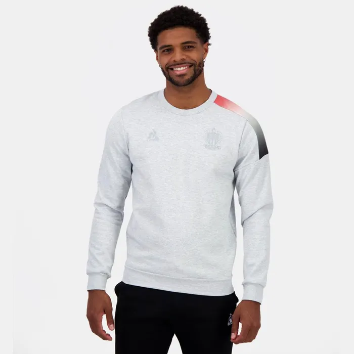 Sweatshirts Men Le Coq Sportif OGC Nice RoundNeck Sweatshirtshirt