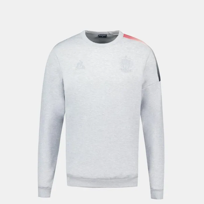 Sweatshirts Men Le Coq Sportif OGC Nice RoundNeck Sweatshirtshirt