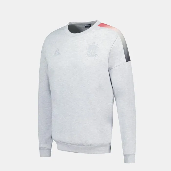 Sweatshirts Men Le Coq Sportif OGC Nice RoundNeck Sweatshirtshirt
