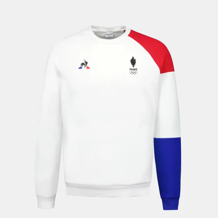 Sweatshirts Men Le Coq Sportif quipe De France Olympique Sweat Col Rond Homme