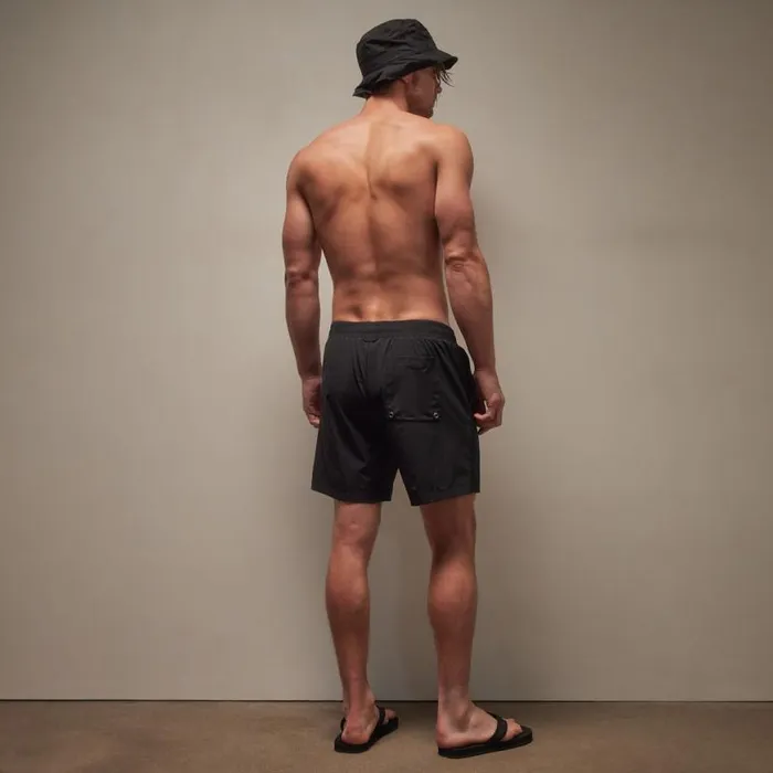 Swimwear Men James Perse Split Hem Boardshort Black Swimwear Men James Perse Split Hem Boardshort Black