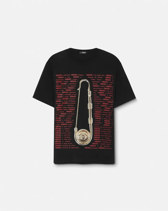 TShirts and Polos Men Versace TShirt Blackprint