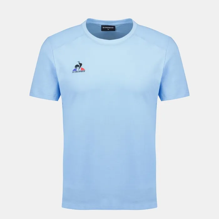 Tshirts And Tops Men Le Coq Sportif Tennis TShirt Fly Blue Tshirts And Tops Men Le Coq Sportif Tennis TShirt Fly Blue