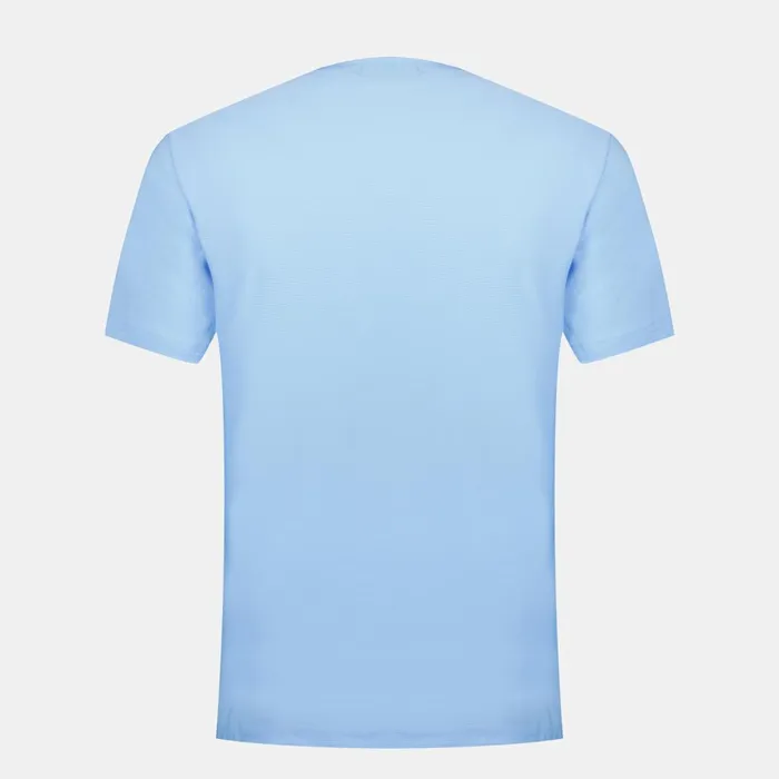 Tshirts And Tops Men Le Coq Sportif Tennis TShirt Fly Blue Tshirts And Tops Men Le Coq Sportif Tennis TShirt Fly Blue