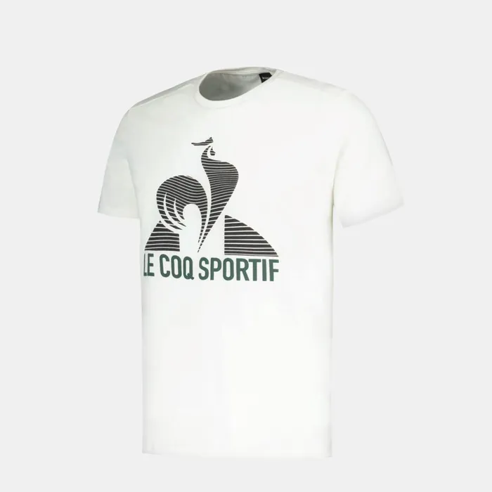 Tshirts And Tops Men Le Coq Sportif Tennis TShirt Marshmallowscarabblack