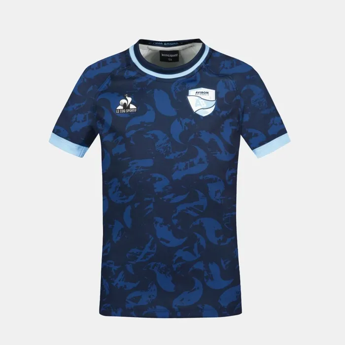 Tshirts Kids Le Coq Sportif Aviron Bayonnais 8211 Match Outfit TShirt Kids Blue Navy