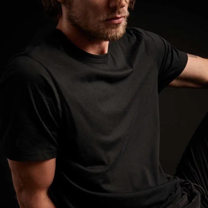 TShirts Men James Perse 3 Pack Luxe Lotus Jersey Tee Blackwhitecarbon