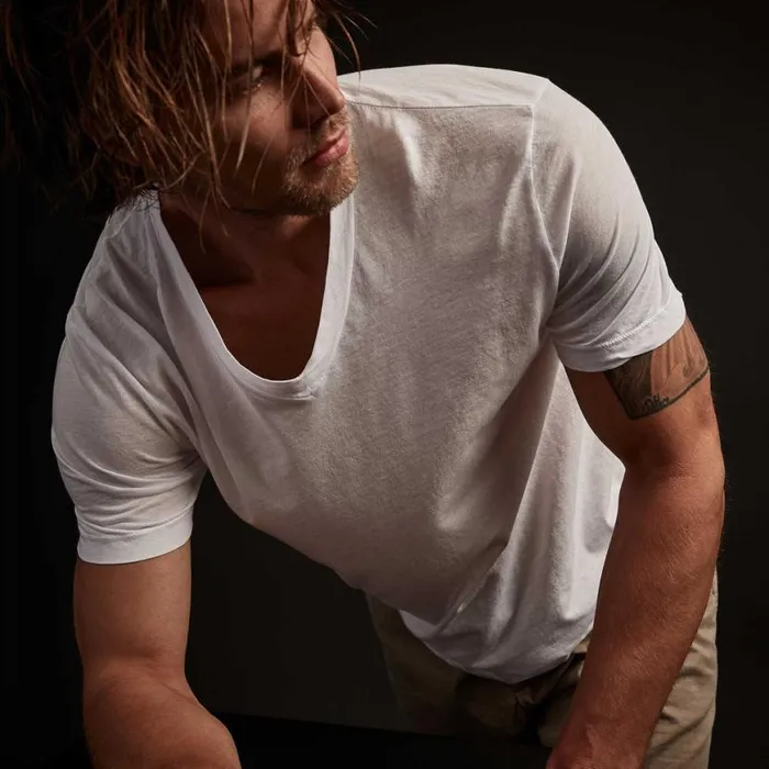 TShirts Men James Perse 3 Pack Short Sleeve V Neck Tee White