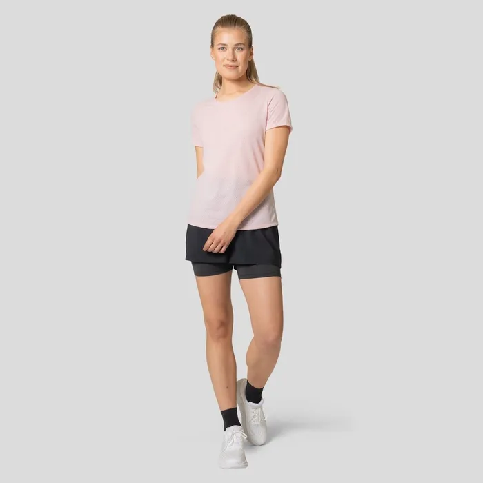 The Active 365 Linencool Tshirt Pale Mauve Melange Women Odlo TShirts and Polos The Active 365 Linencool Tshirt Pale Mauve Melange Women Odlo TShirts and Polos