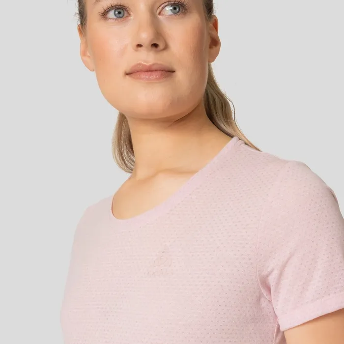 The Active 365 Linencool Tshirt Pale Mauve Melange Women Odlo TShirts and Polos The Active 365 Linencool Tshirt Pale Mauve Melange Women Odlo TShirts and Polos