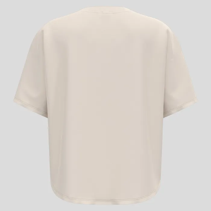 The Active 365 Natural Blend Tshirt Silver Cloud Melange Women Odlo Training The Active 365 Natural Blend Tshirt Silver Cloud Melange Women Odlo Training