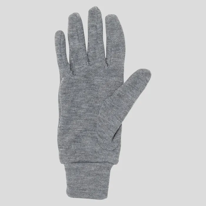 The Active Warm Kids039 Gloves Odlo Steel Grey Melange Kids Odlo CrossCountry Skiing The Active Warm Kids039 Gloves Odlo Steel Grey Melange Kids Odlo CrossCountry Skiing