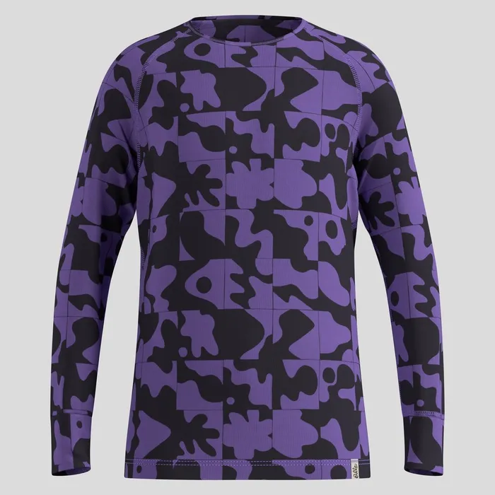 The Adventurer Collection Active Warm Graphic Base Layer Top Afterparty Kids Odlo Base Layers The Adventurer Collection Active Warm Graphic Base Layer Top Afterparty Kids Odlo Base Layers
