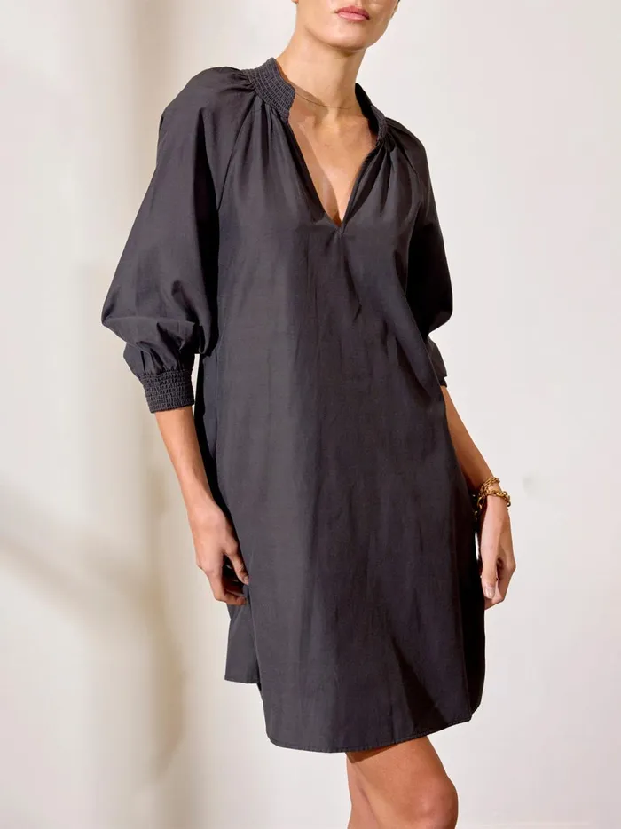 The Amaia Dress Washed Black Women Brochu Walker Dresses