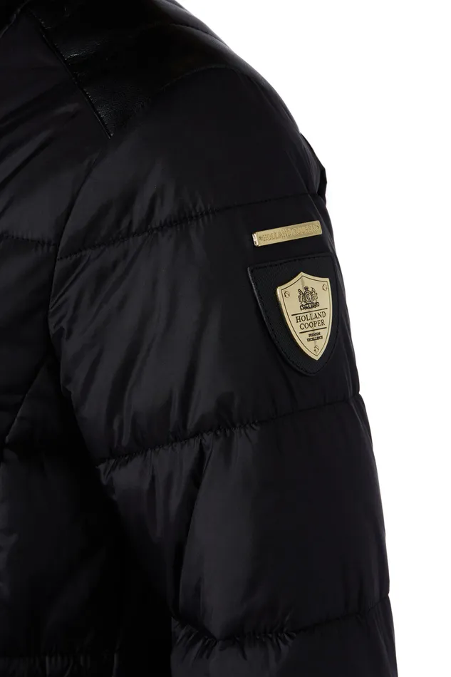 The Arosa Longline Coat Black Women Holland Cooper Coats