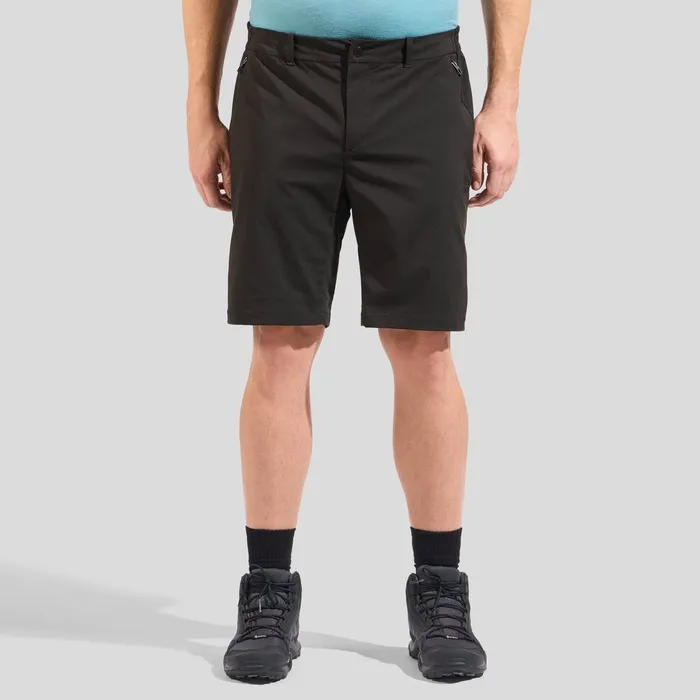 The Ascent Light Hiking Shorts Black Men Odlo Shorts