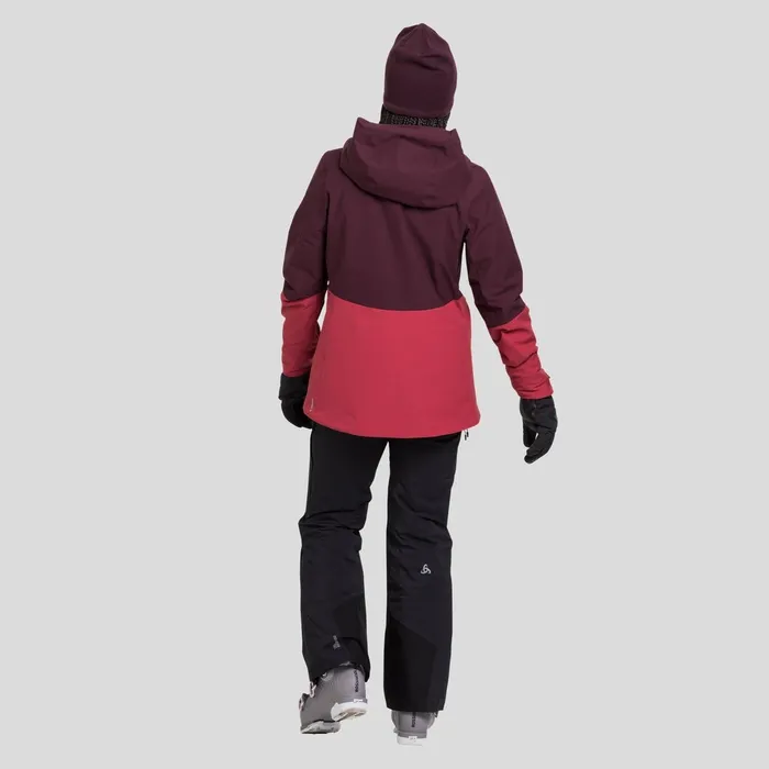 The Bluebird SThermic Ski Jacket Winetasting 8211 Deep Claret Women Odlo Jackets and Vests The Bluebird SThermic Ski Jacket Winetasting 8211 Deep Claret Women Odlo Jackets and Vests