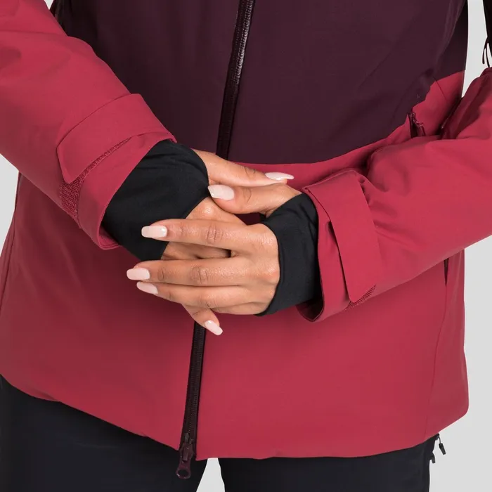 The Bluebird SThermic Ski Jacket Winetasting 8211 Deep Claret Women Odlo Jackets and Vests The Bluebird SThermic Ski Jacket Winetasting 8211 Deep Claret Women Odlo Jackets and Vests