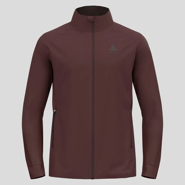The Brensholmen Crosscountry Jacket Fudge Men Odlo Jackets and Vests