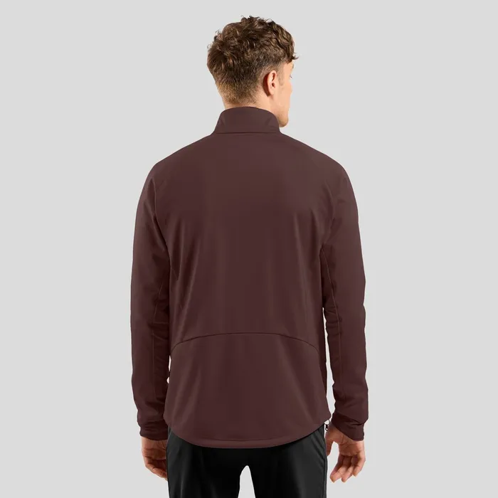 The Brensholmen Crosscountry Jacket Fudge Men Odlo Jackets and Vests