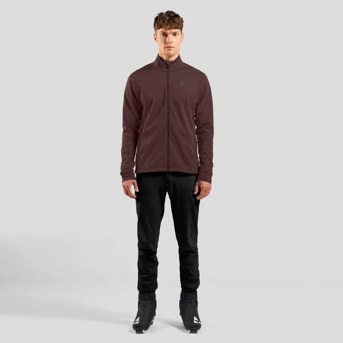 The Brensholmen Crosscountry Jacket Fudge Men Odlo Jackets and Vests