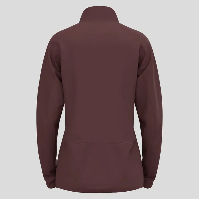 The Brensholmen Crosscountry Jacket Fudge Women Odlo Jackets and Vests