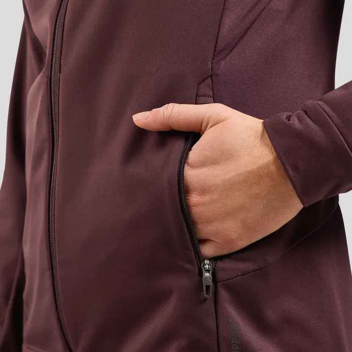 The Brensholmen Crosscountry Jacket Fudge Women Odlo Jackets and Vests