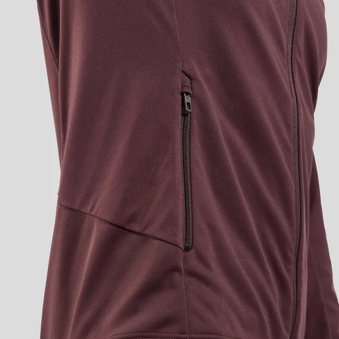 The Brensholmen Crosscountry Jacket Fudge Women Odlo Jackets and Vests
