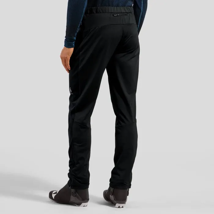 The Brensholmen Crosscountry Pants Black Men Odlo Pants and Tights