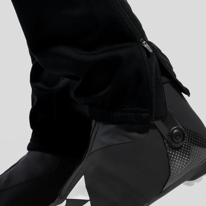 The Brensholmen Crosscountry Pants Black Men Odlo Pants and Tights