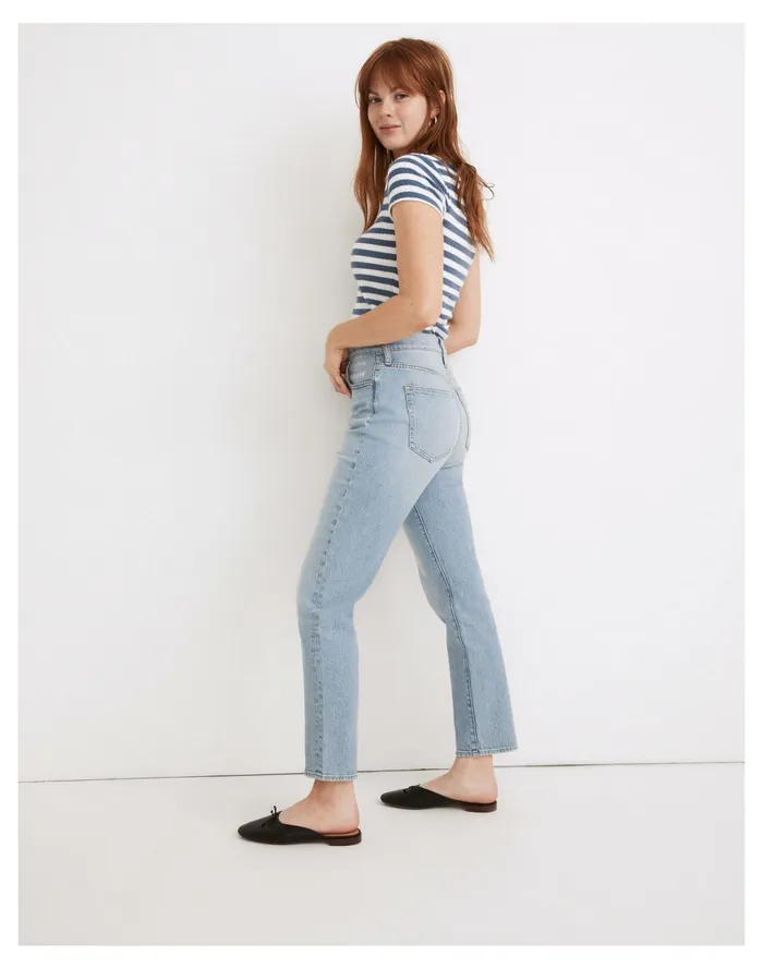 The Curvy Perfect Vintage Jean In Fiore Wash Fiore Wash Women Madewell Jeans
