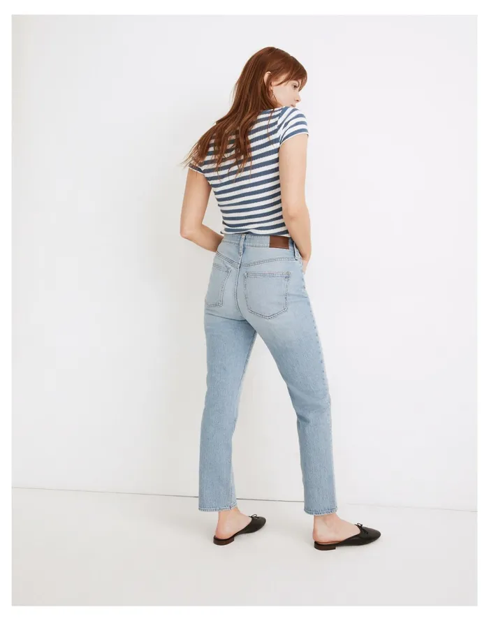 The Curvy Perfect Vintage Jean In Fiore Wash Fiore Wash Women Madewell Jeans