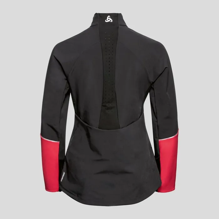 The Engvik Crosscountry Jacket Black 8211 Poppy Red Women Odlo Jackets and Vests The Engvik Crosscountry Jacket Black 8211 Poppy Red Women Odlo Jackets and Vests