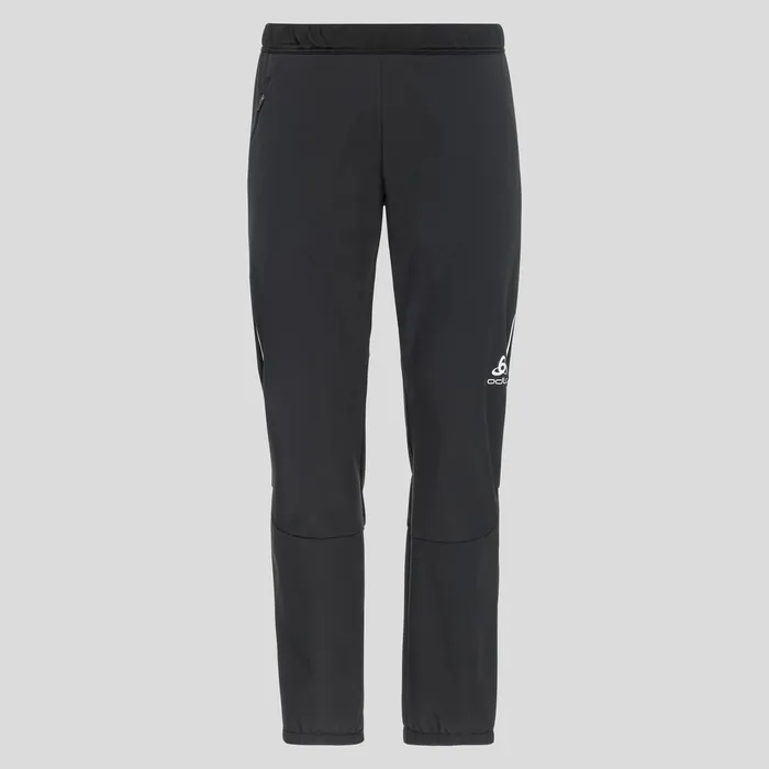 The Engvik Crosscountry Pants Black 8211 Odlo Concrete Grey Men Odlo Pants and Tights