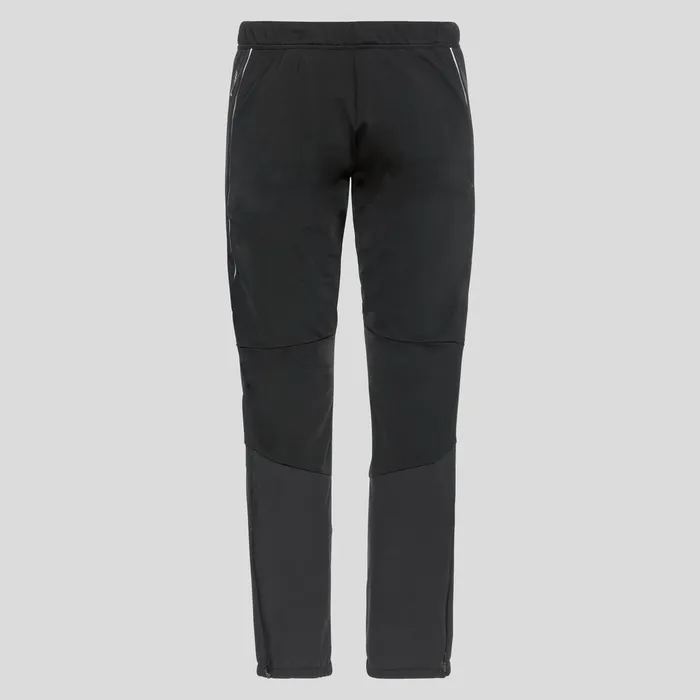 The Engvik Crosscountry Pants Black 8211 Odlo Concrete Grey Men Odlo Pants and Tights