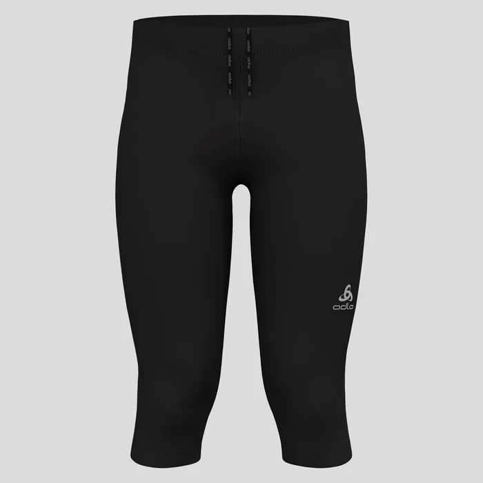 The Essentials 34 Running Tights Black Men Odlo Pants and Tights