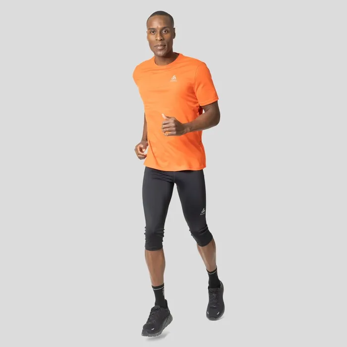 The Essentials 34 Running Tights Black Men Odlo Pants and Tights