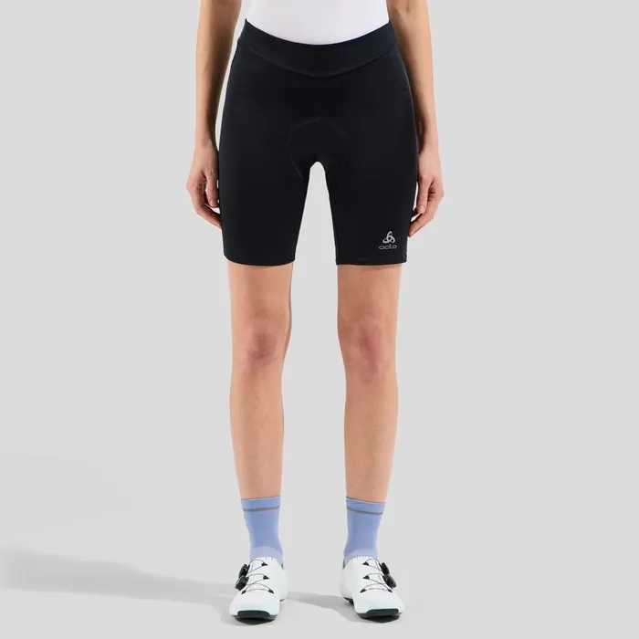 The Essentials Cycling Short Tights Black Women Odlo Shorts