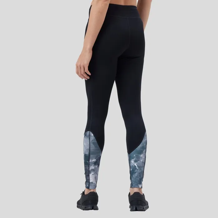 The Essentials Print Running And Training Tights Black Women Odlo Pants and Tights The Essentials Print Running And Training Tights Black Women Odlo Pants and Tights