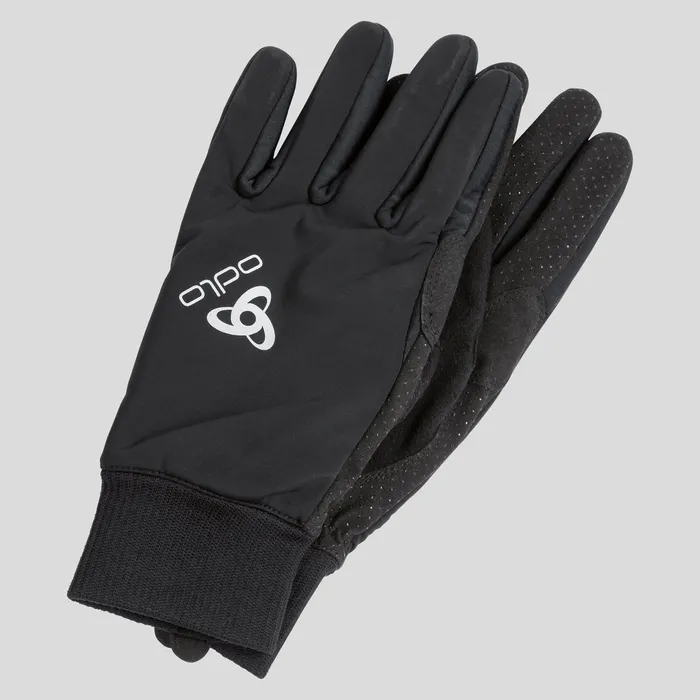 The Essentials Warm Gloves Black WomenMen Odlo Headwear and Gloves