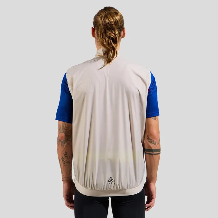 The Essentials Windproof Cycling Vest Silver Cloud Men Odlo Jackets and Vests The Essentials Windproof Cycling Vest Silver Cloud Men Odlo Jackets and Vests