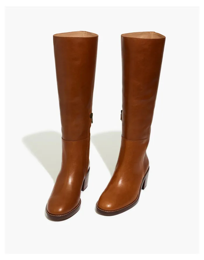 The Francie Tall Boot Dried Maple Women Madewell Boots The Francie Tall Boot Dried Maple Women Madewell Boots