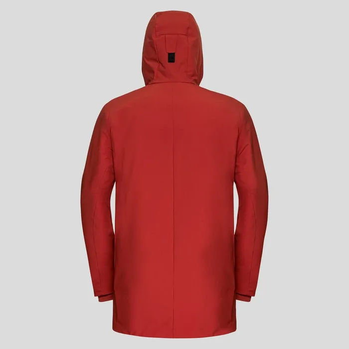 The Halden SThermic Parka Ketchup Men Odlo Jackets and Vests