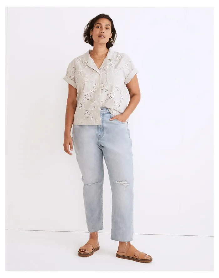 The High Rise Slim Boyjean In Prentice Wash Prentice Wash Women Madewell Jeans