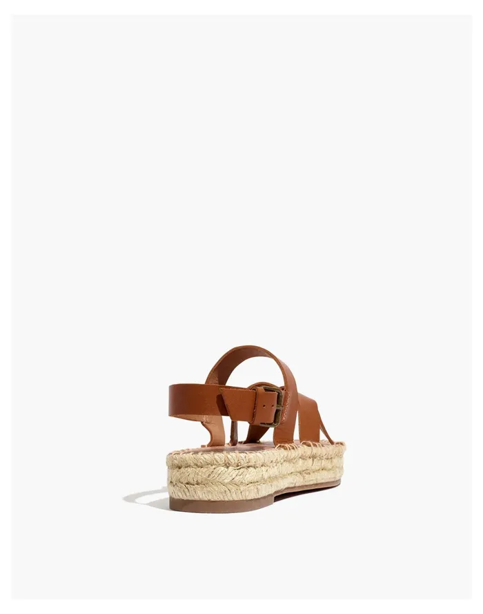 The Julie Espadrille Sandal English Saddle Women Madewell Sandals The Julie Espadrille Sandal English Saddle Women Madewell Sandals